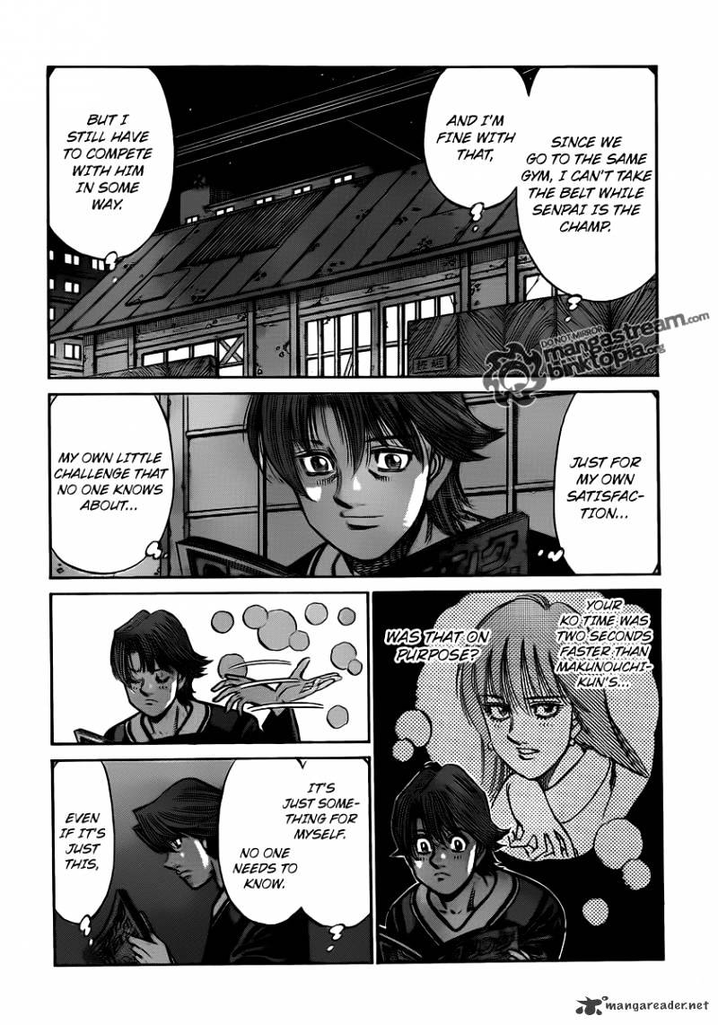 Hajime no Ippo: Fighting Spirit, Chapter 952 image 11